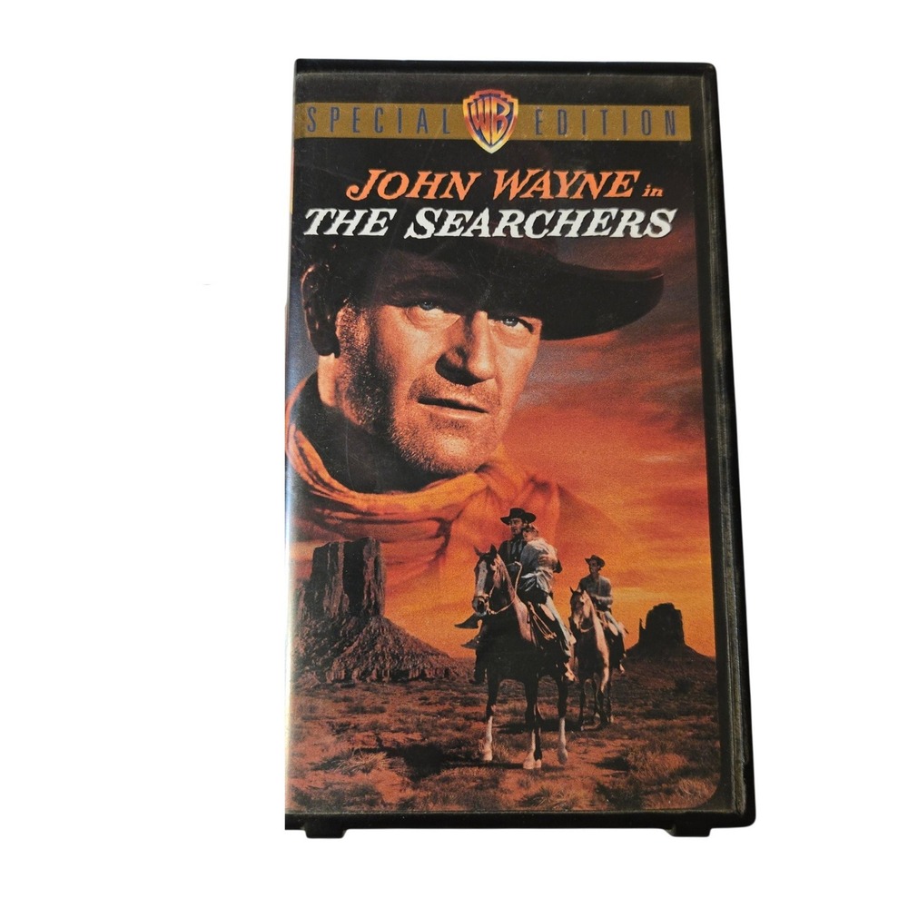 VTG 1956 John Wayne The Searchers VHS Tape Warner Bros‎ Special Edition USA 1998